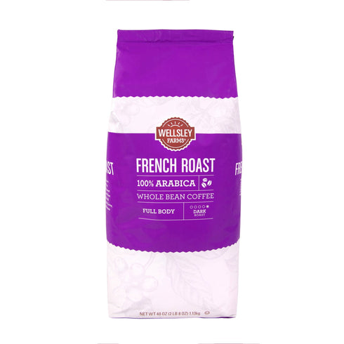 Wellsley Farms French Roast Whole Bean Coffee, 40 oz.